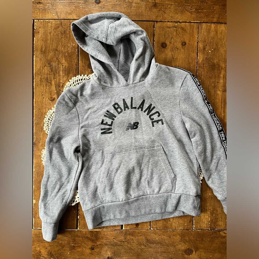 Boys size 8 New Balance hooded sweatshirt  in great condition